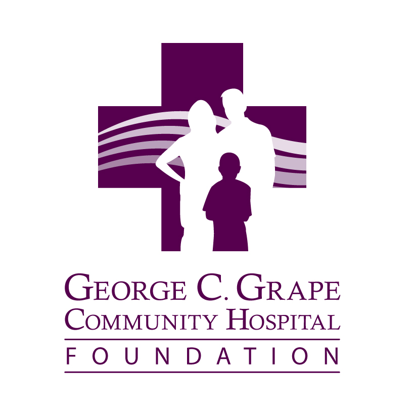 Logo for George C. Grape Community Hospital Foundation