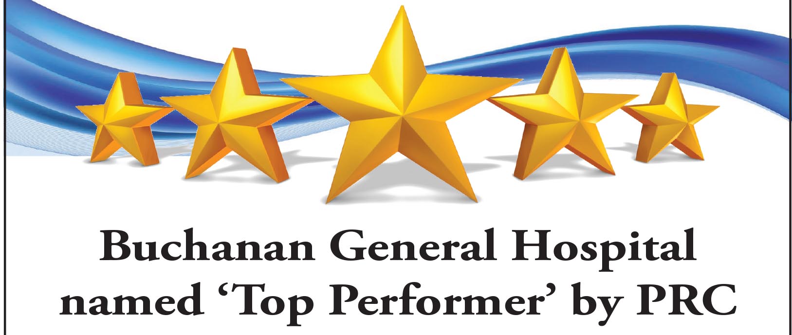 Buchanan General Hospital named "Top Performer" by PRC