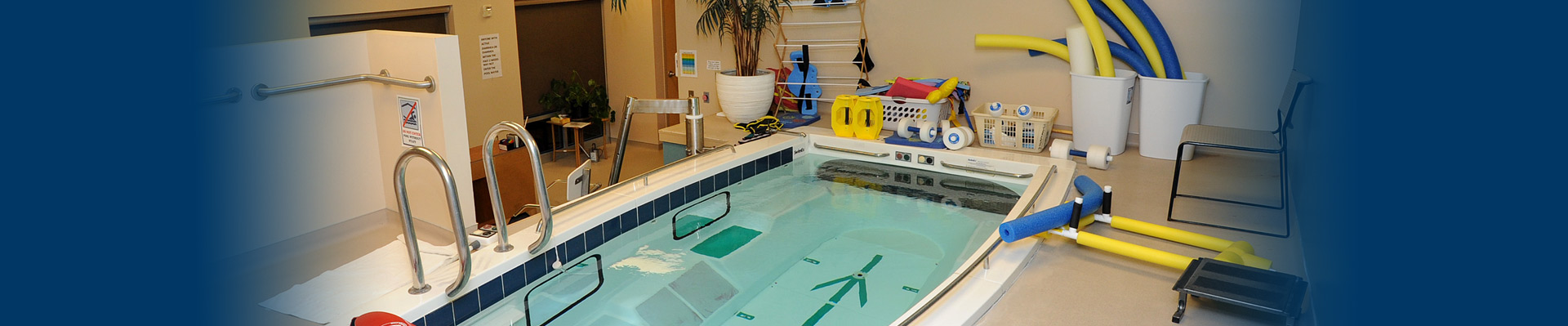 Banner picture of a Aquatic Therapy Pool.
