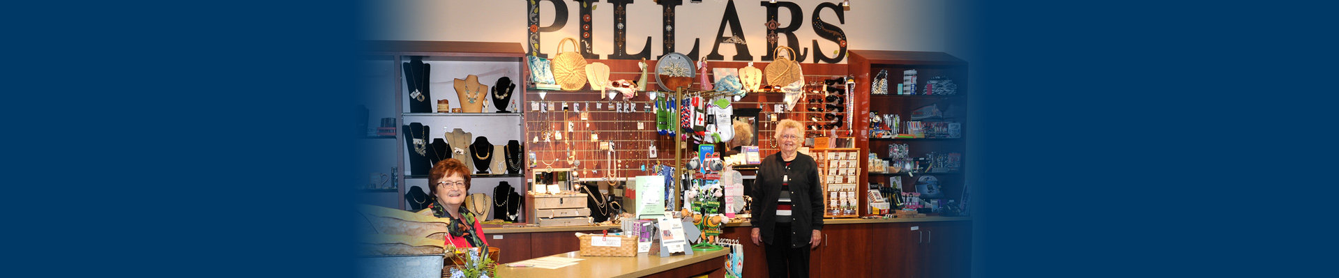Pillars Gift Shop.