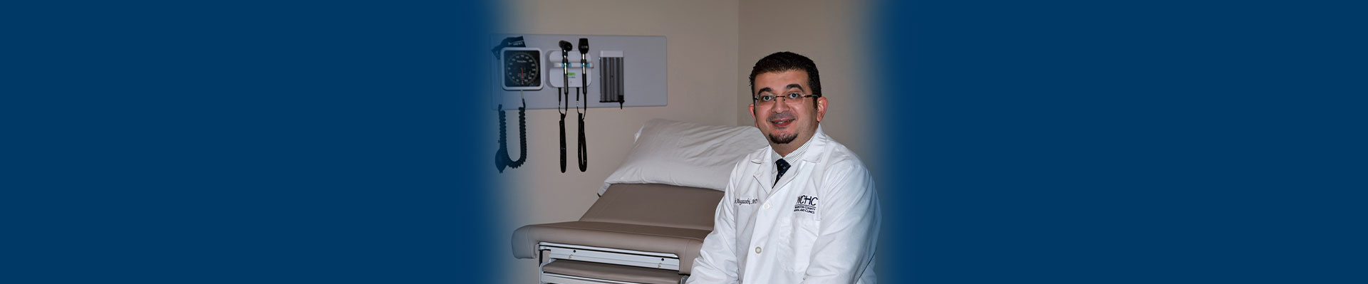 Banner picture of a Male Physician smiling.
Specialty Services