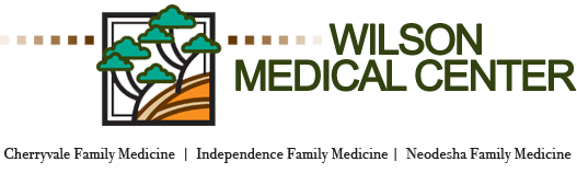 Logo of Wilson Medical Center Showing picture of trees and the earth.