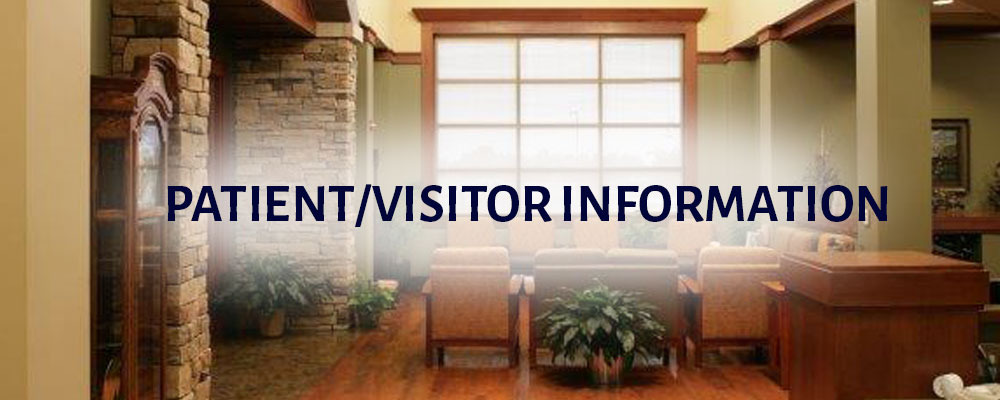 PATIENT/VISITOR INFORMATION