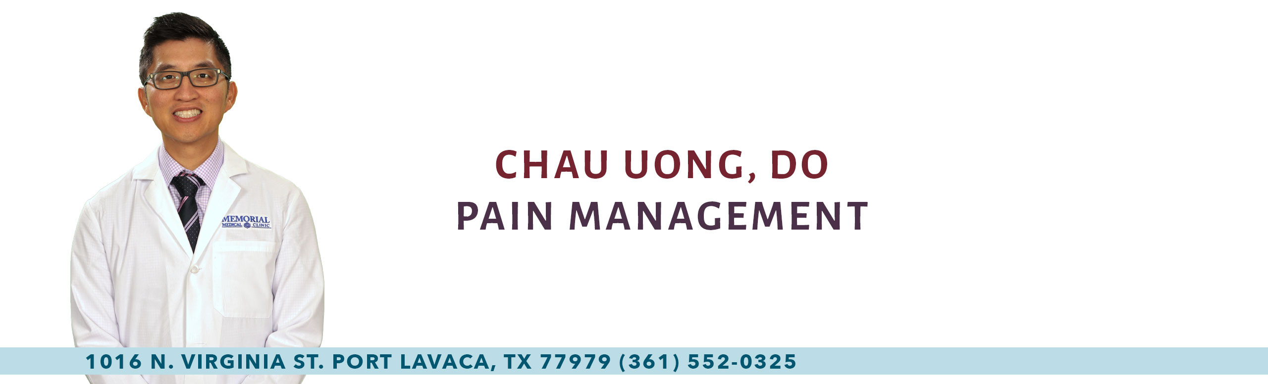 Banner picture of Chau Uong, DO
Pain Management