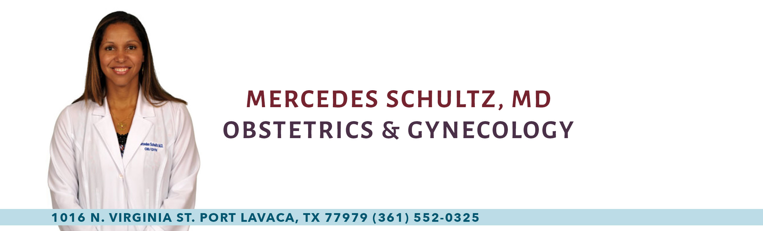 Banner picture of Mercedes Schultz, MD
Obstetrics & Gynecology
