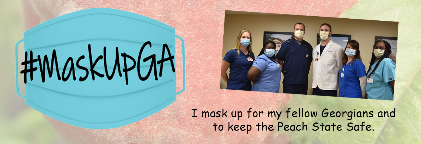 #MaskupGA I mask up for my fellow Georgians and to keep the Peach State Safe.