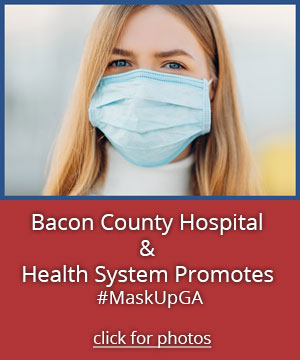 Bacon County Hospital and Health System Promotes Mask Up Georgia 

Click for Photos