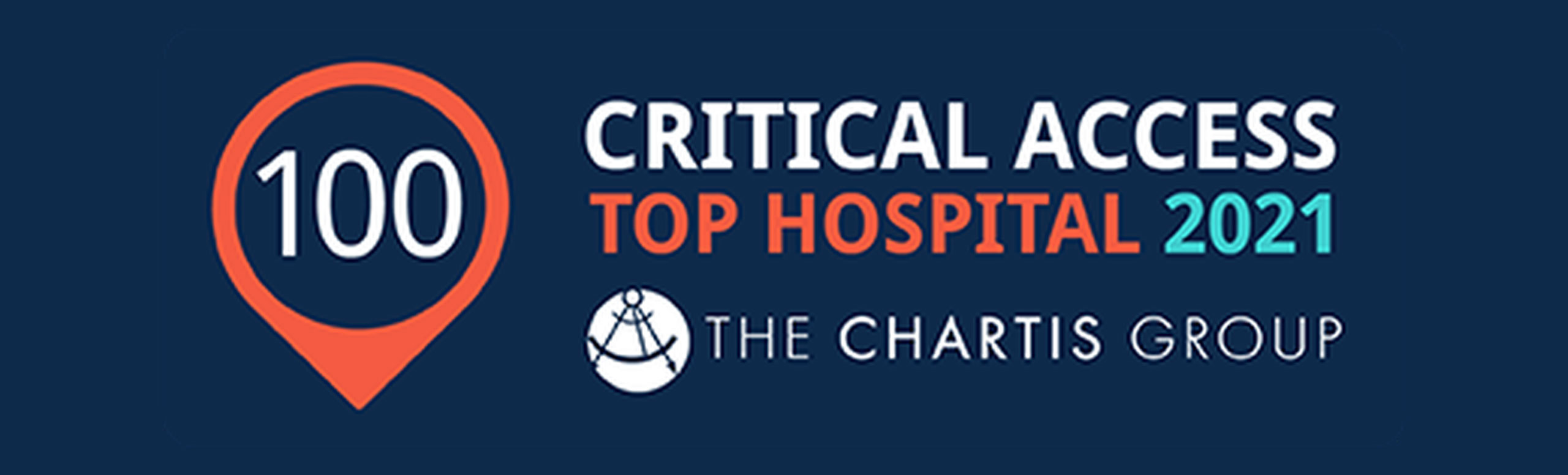 100
CRITICAL ACCESS
TOP HOSPITAL 2021
(Icon) THE CHARTIS GROUP
