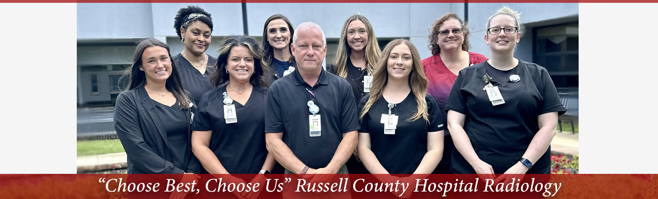 "Choose Best, Choose Us" Russell County Hospital Radiology