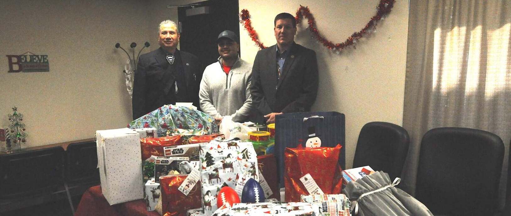 Donated ICW Christmas gifts