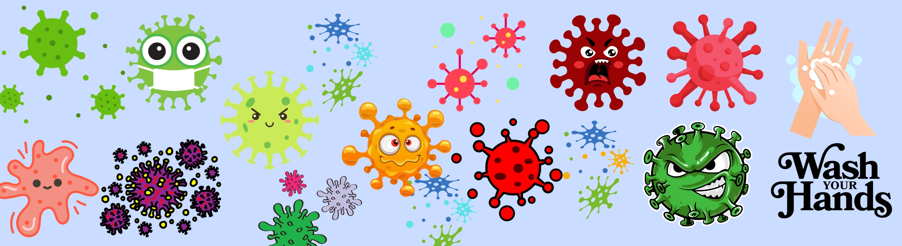 Banner picture of the Corona Virus.