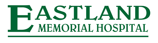 Banner picture of Eastland Memorial Hospital Logo. It says:

               Eastland Memorial Hospital
__________________________________________________

"People You Know Caring for People You Love"