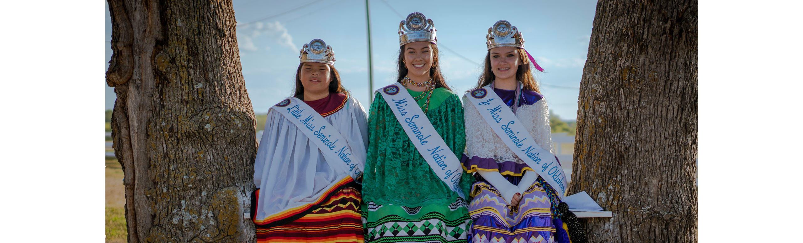 Miss Seminole, Little Miss Seminole, and Jr. Miss Seminole Nation of Oklahoma winners