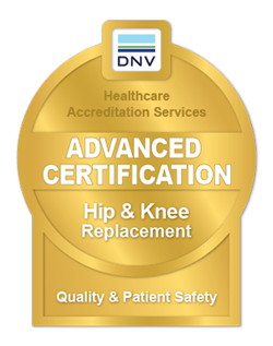 Healthcare Accreditation Services
Advanced Certification
Hip and Knee Replacement

Quality and Patient Safety