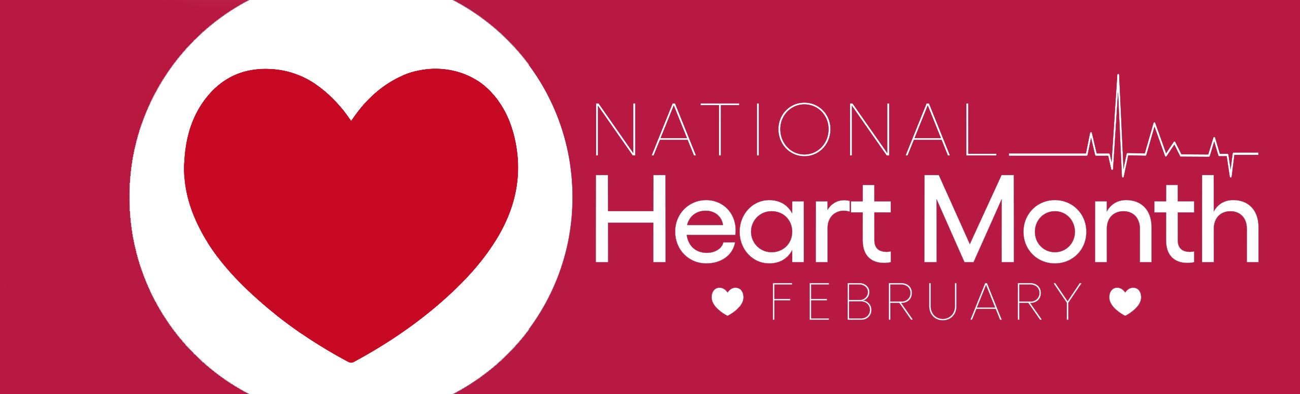 American heart month is february.