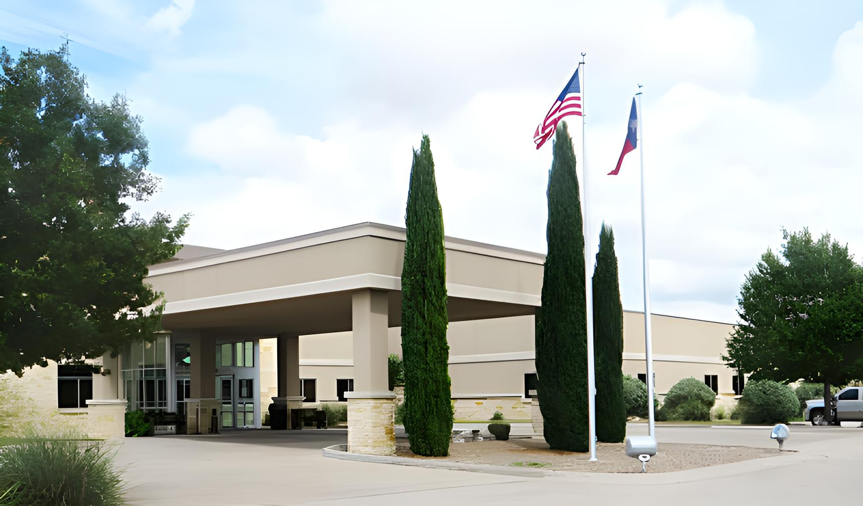 Iraan General Hospital Main Entrance