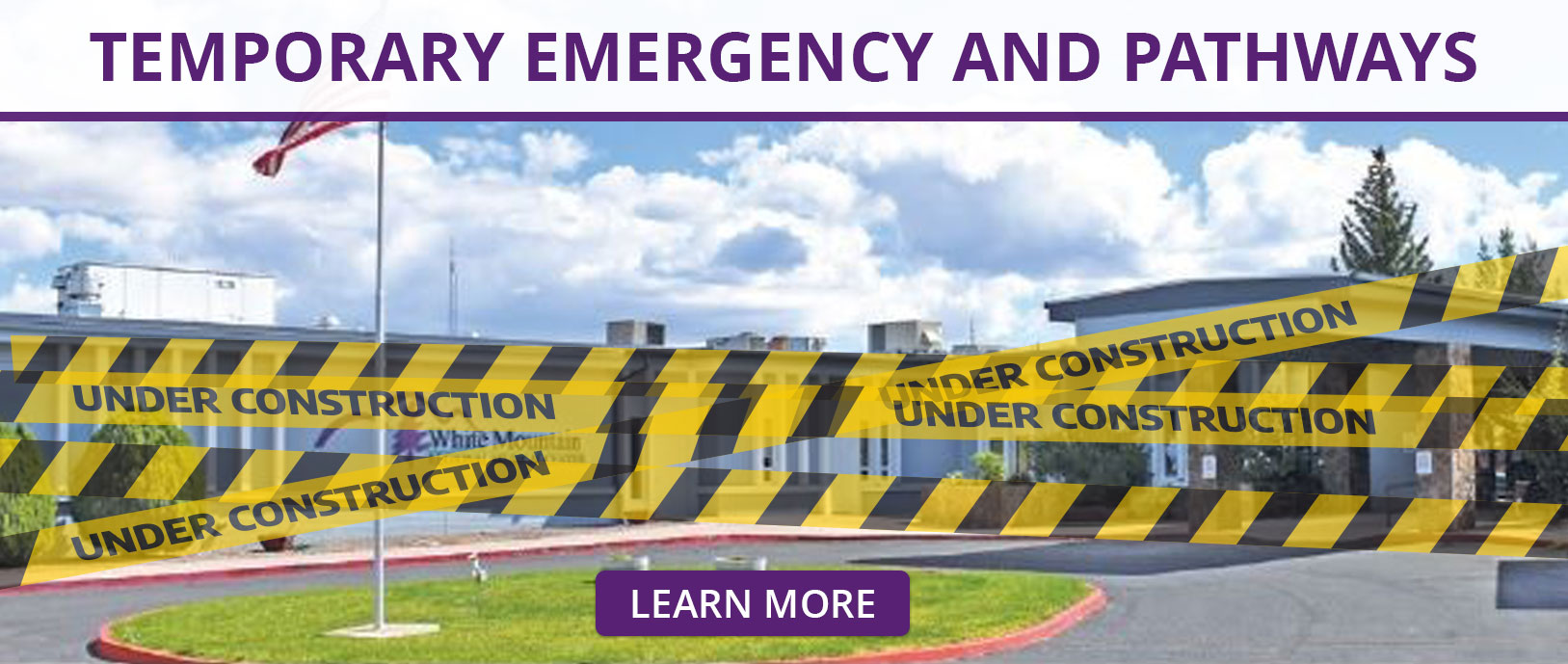 Temporary Emergency and pathways

Click Here to Learn More