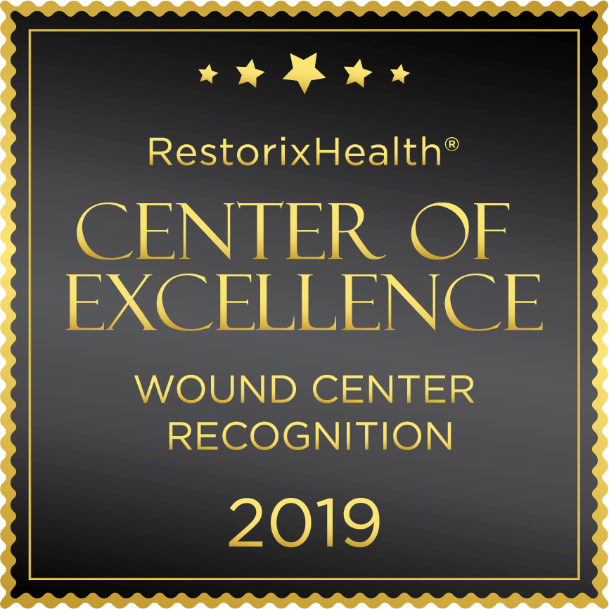 Center of Excellence Wound Center Recognition 2019
