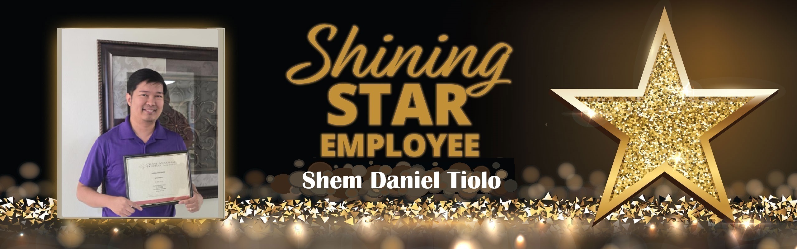 Singing Star Employee Shem Daniel Tiolo