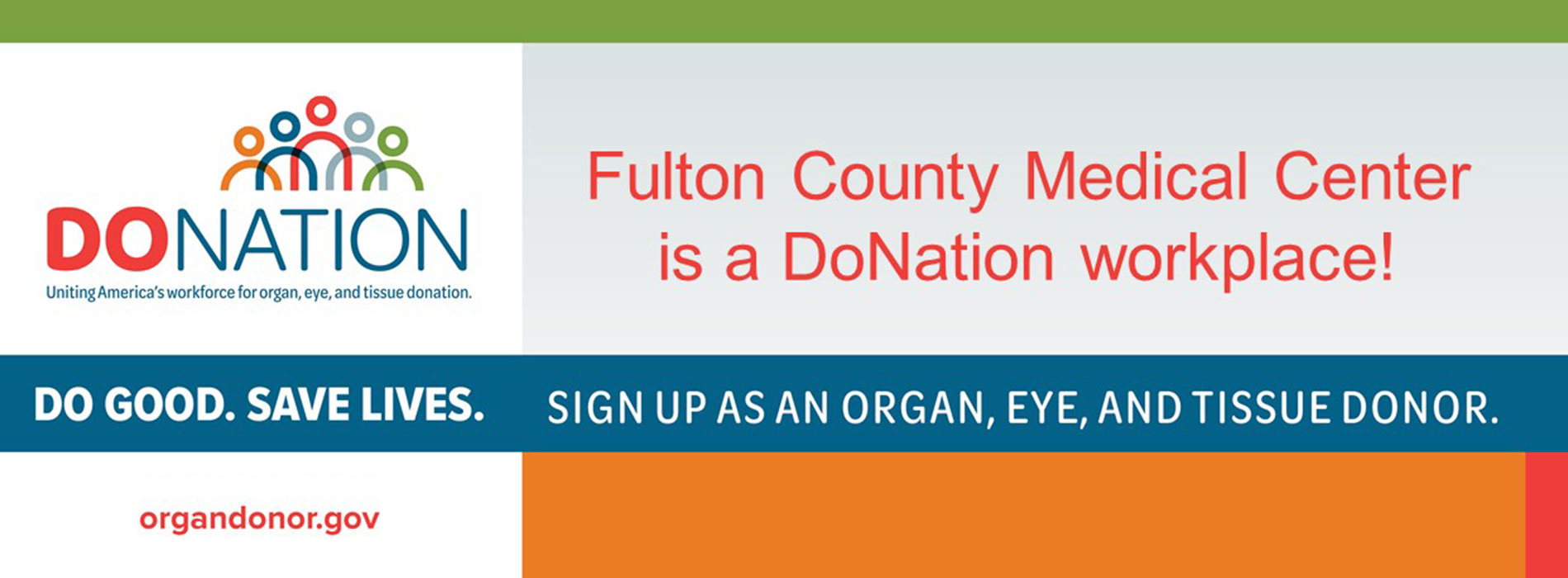 Fulton County Medical Center is a DoNation workplace!