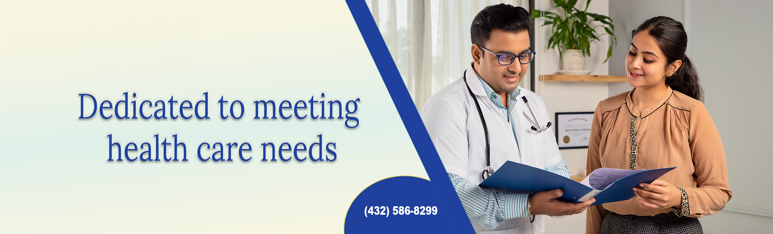 Dedicated to meeting health care needs. 4325868299