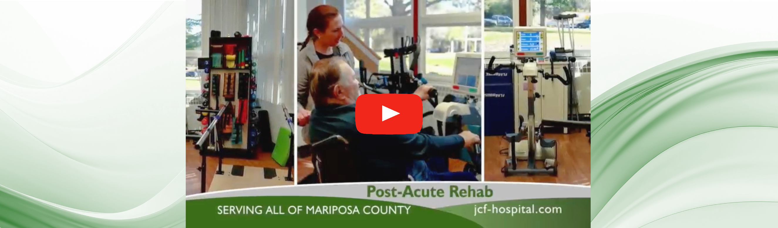Click here to for our commercial about our Post-Acute Rehab program.