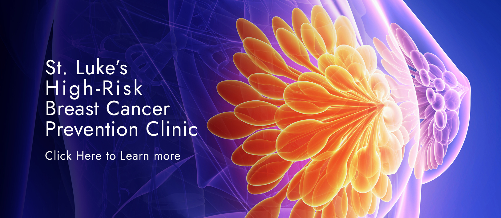 High-Risk Breast Cancer Clinic. Click Here to Learn More