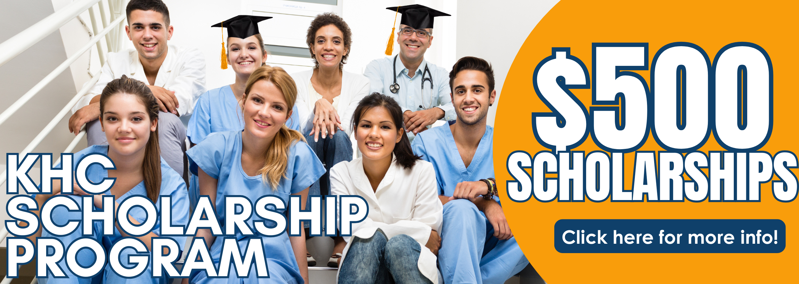 KHC Scholarship Program

$500 Scholarships