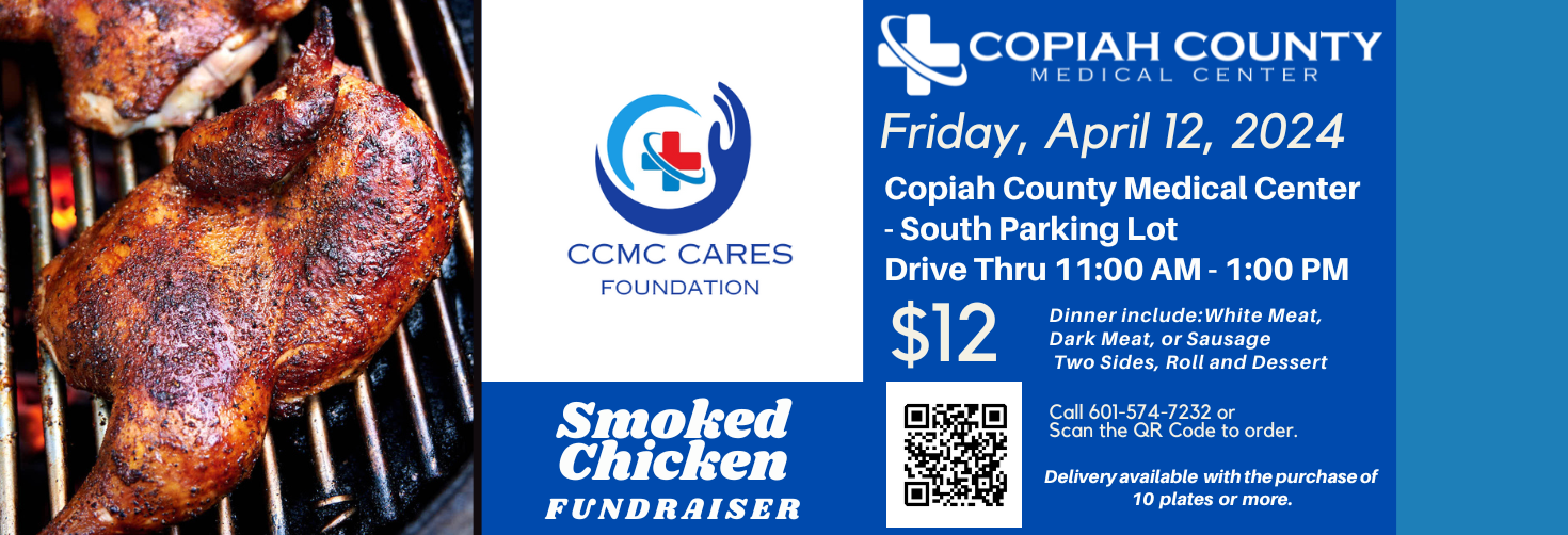 Smoked Chicken Fundraiser CCMC Cares