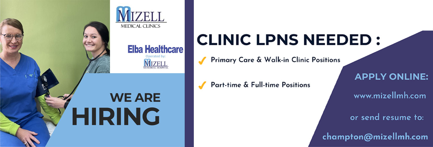 We are Hiring

Clinic LPNS Needed:
Primary Care & Walk-in Clinic Positions
Part-time & Full-time Positions