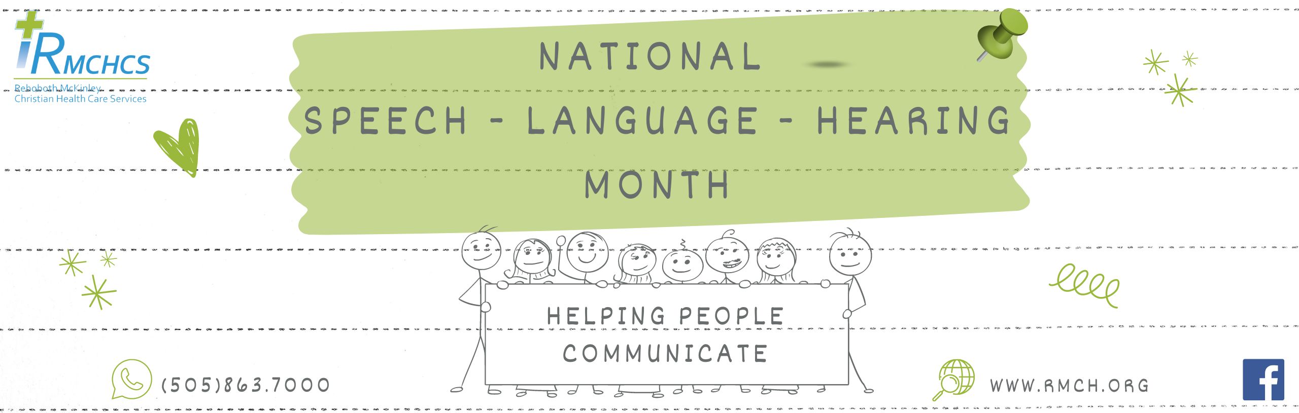National Speech Hearing and Language Month