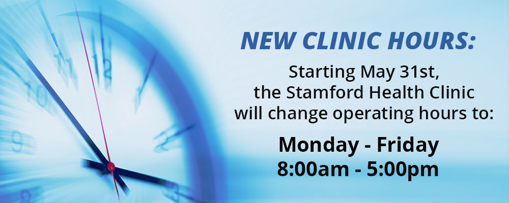 New clinic hours