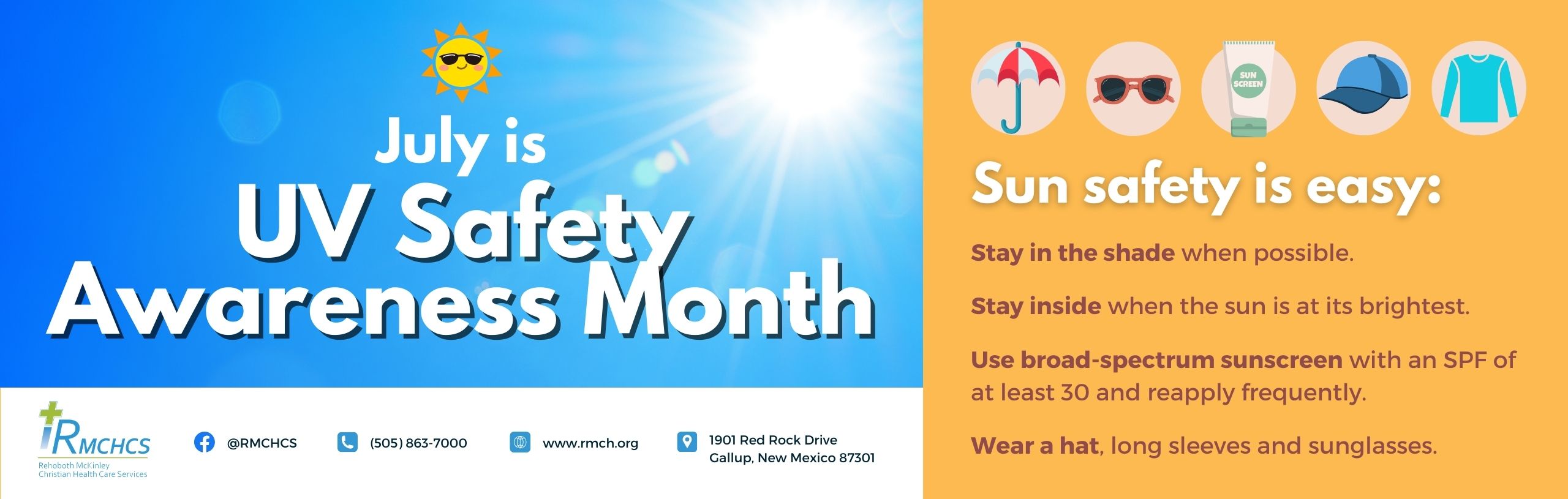 July Uv safety month