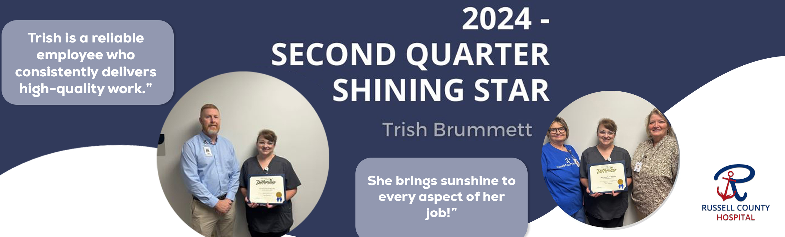 Trish Brummett is second quarter shining star