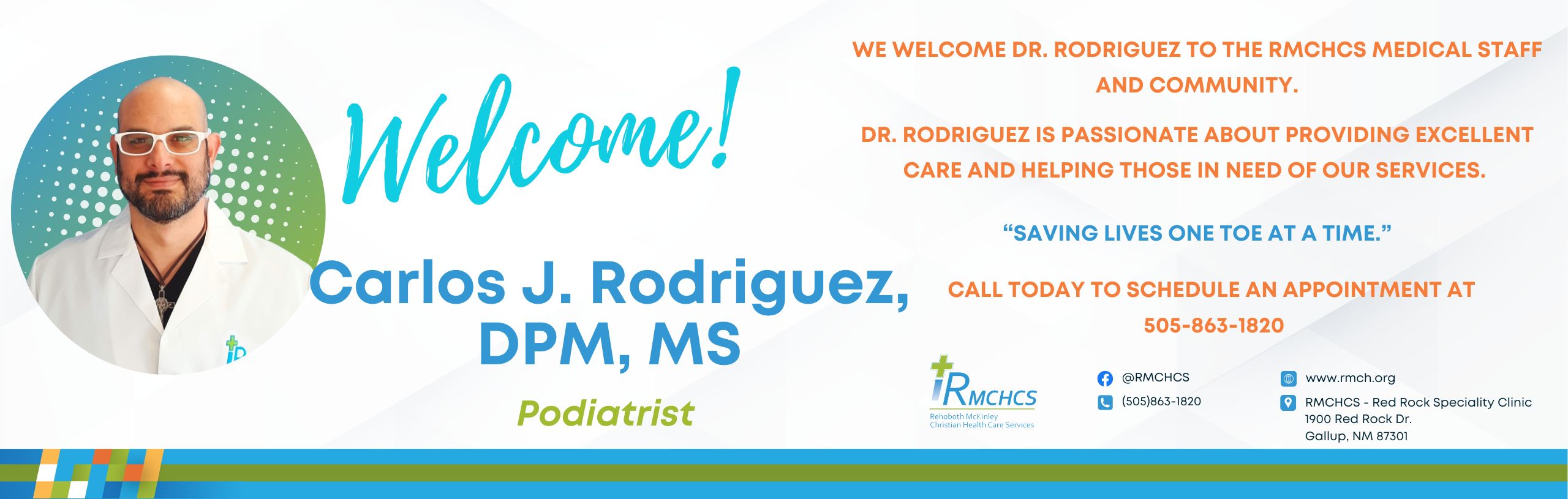 Welcome Banner Carlos Rodriguez