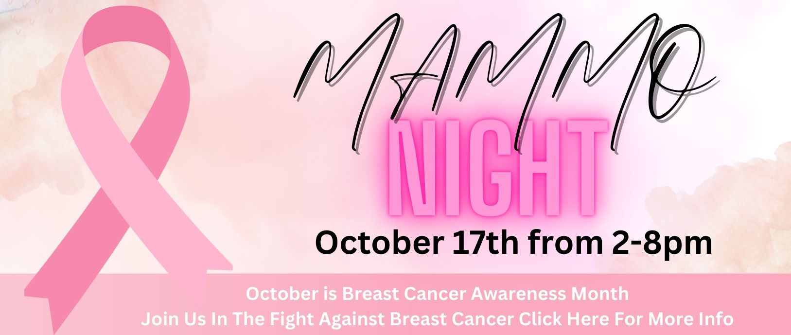 mammo night for breast cancer awareness