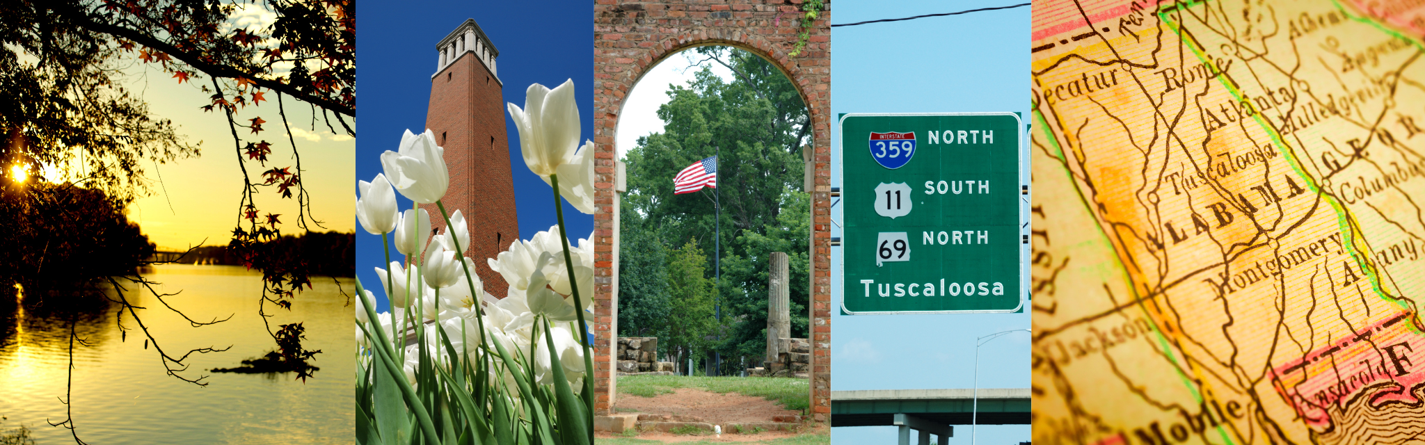 Tuscaloosa County Photo Collage