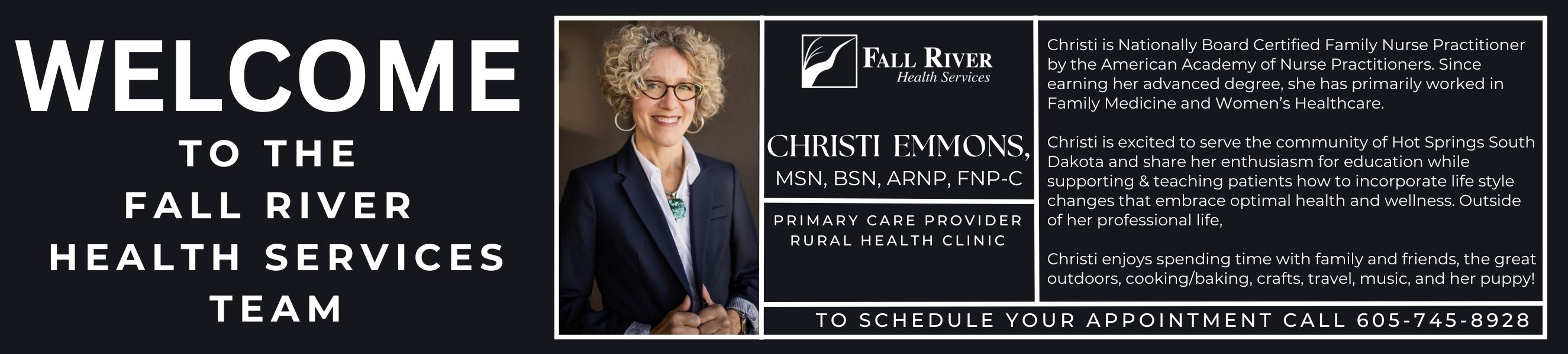 Christi Emmons Welcome