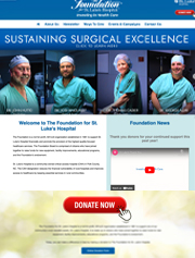 St. Luke Foundation Banner Ad