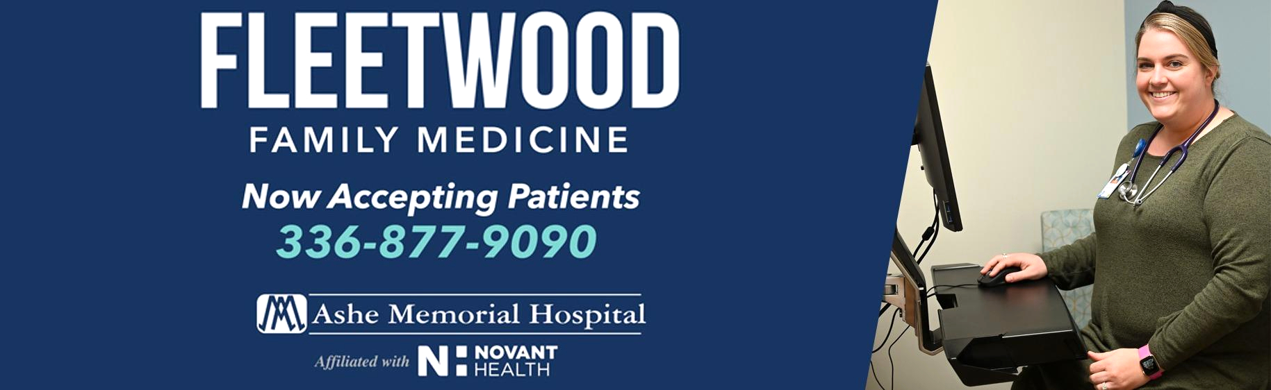 Fleetwood Family Medicine
Now Accepting Patients
336-877-9090