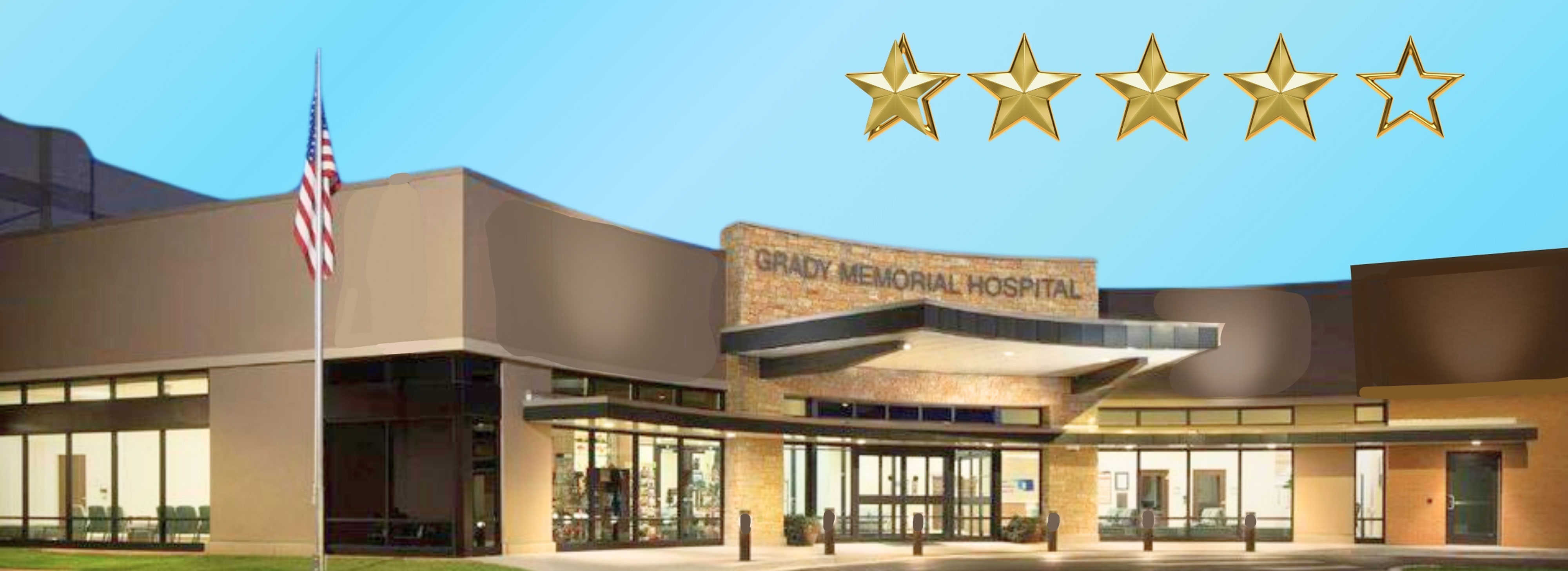 Grady Memorial Hospital Entrance