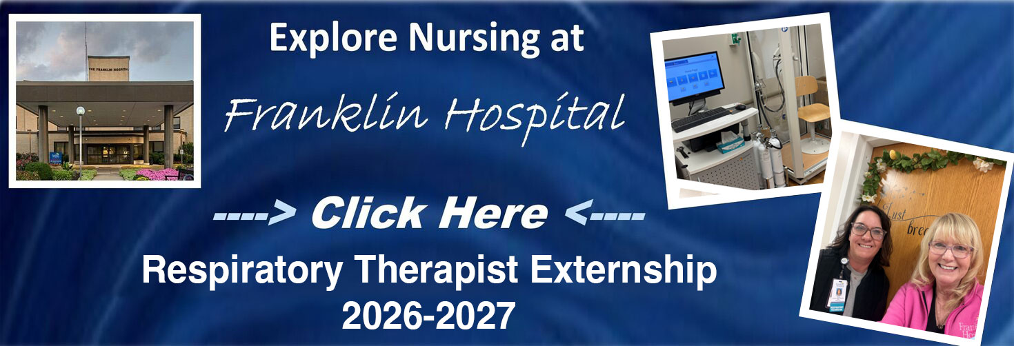 Explore Nursing at Franklin Hospital
Select 2026 - 2027 Nursing Externship