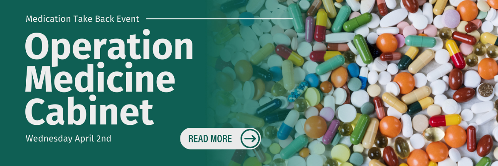 Operation Medicine Cabinet
Wednesday, April 2nd, 2025