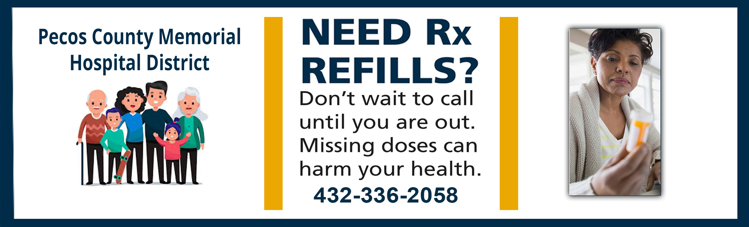 Pecos refill banner