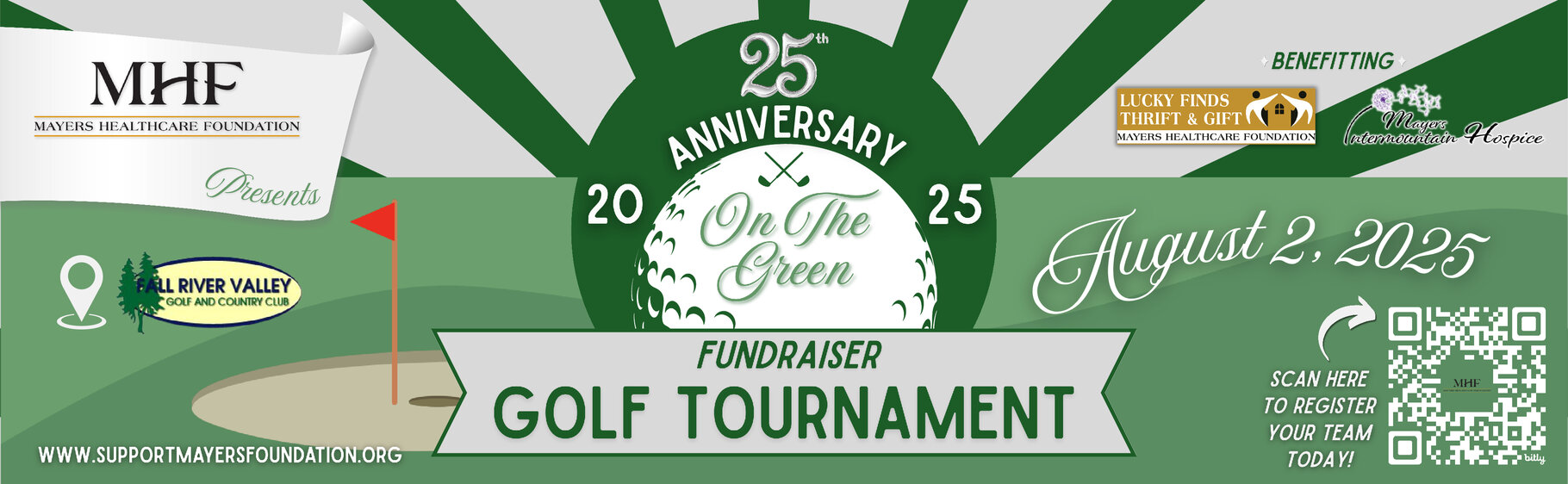 25th Anniversary On the Green Fundraiser Golf Tournament
August 2, 2025