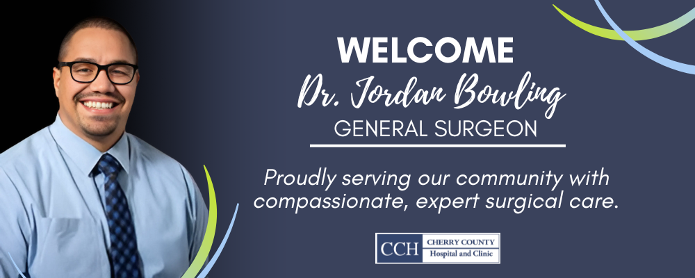 Dr. Jordan Bowling, general surgeon