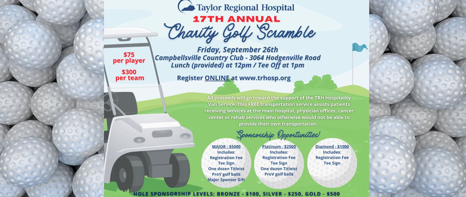 golf scramble sponsorships