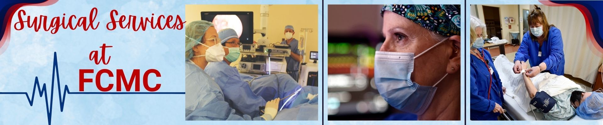 Surgical services at FCMC images of providers in or