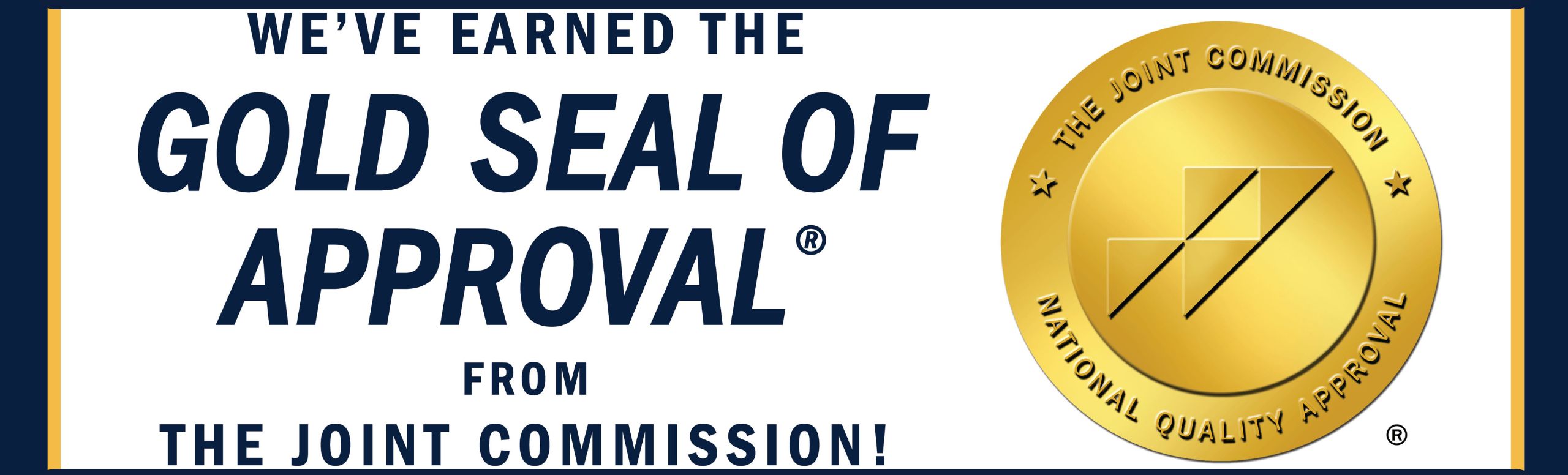 joint commission gold approved