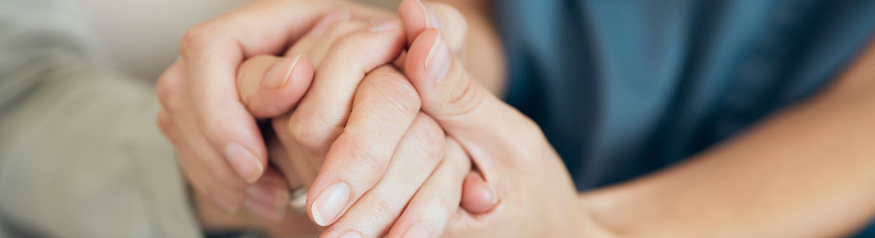 elderly person hands